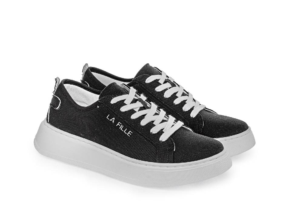 L.Pucci Sneakers P91222C Black In Linea