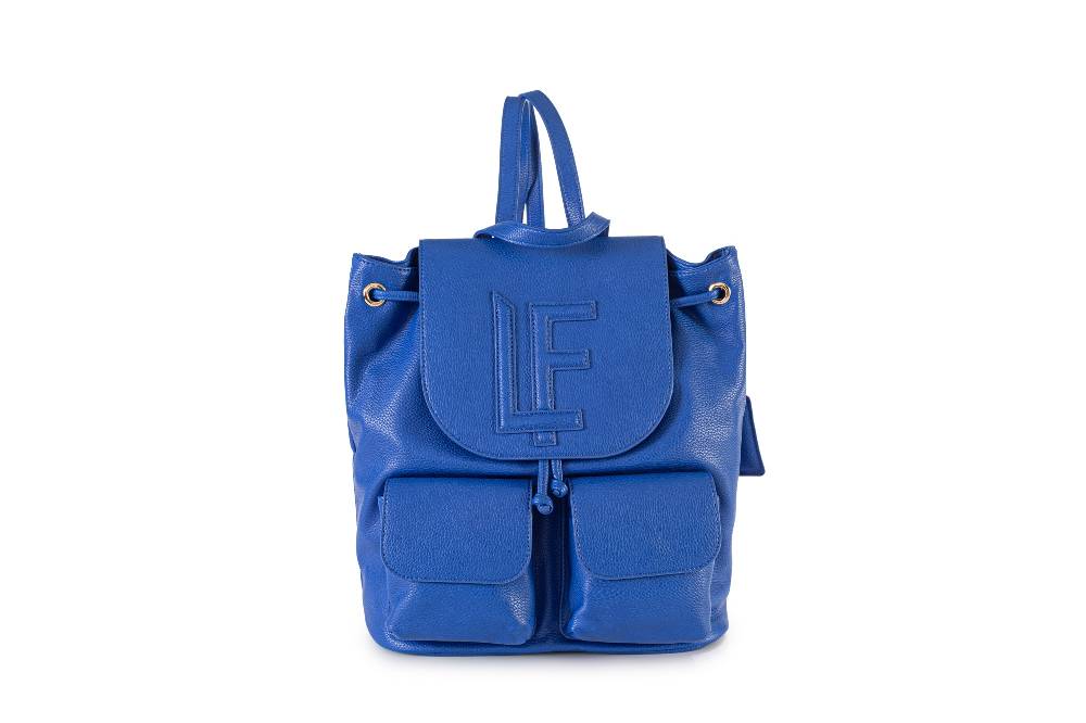 L.Pucci Sandra Orient Express Line Blue backpack Italy