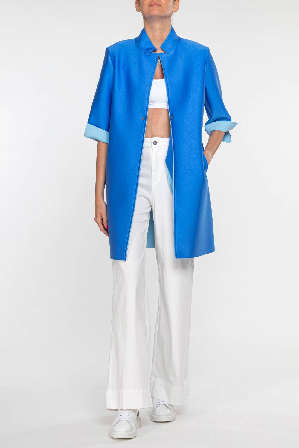 L.Pucci London Tekno Fabric Sapphire - Nereid Spedizione Gratuita