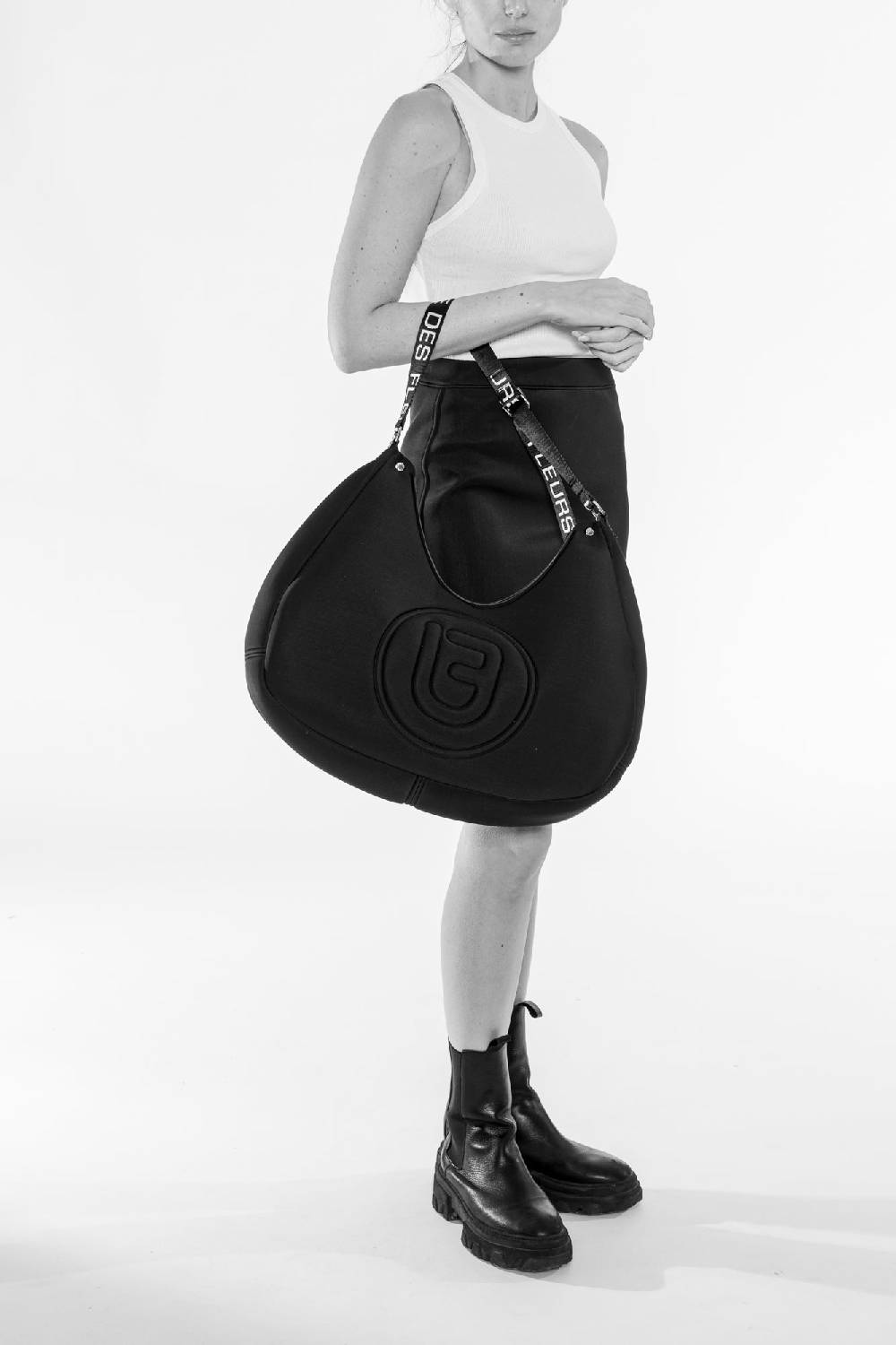 L.Pucci Creta Tekno Fabric Black Convenienza