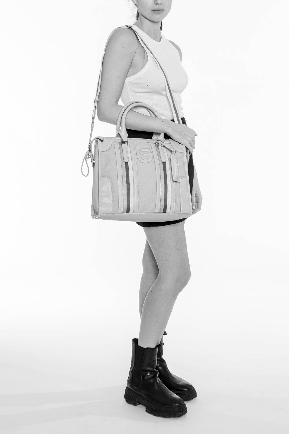 L.Pucci Asmara Stripes Canvas Pink In Vendita