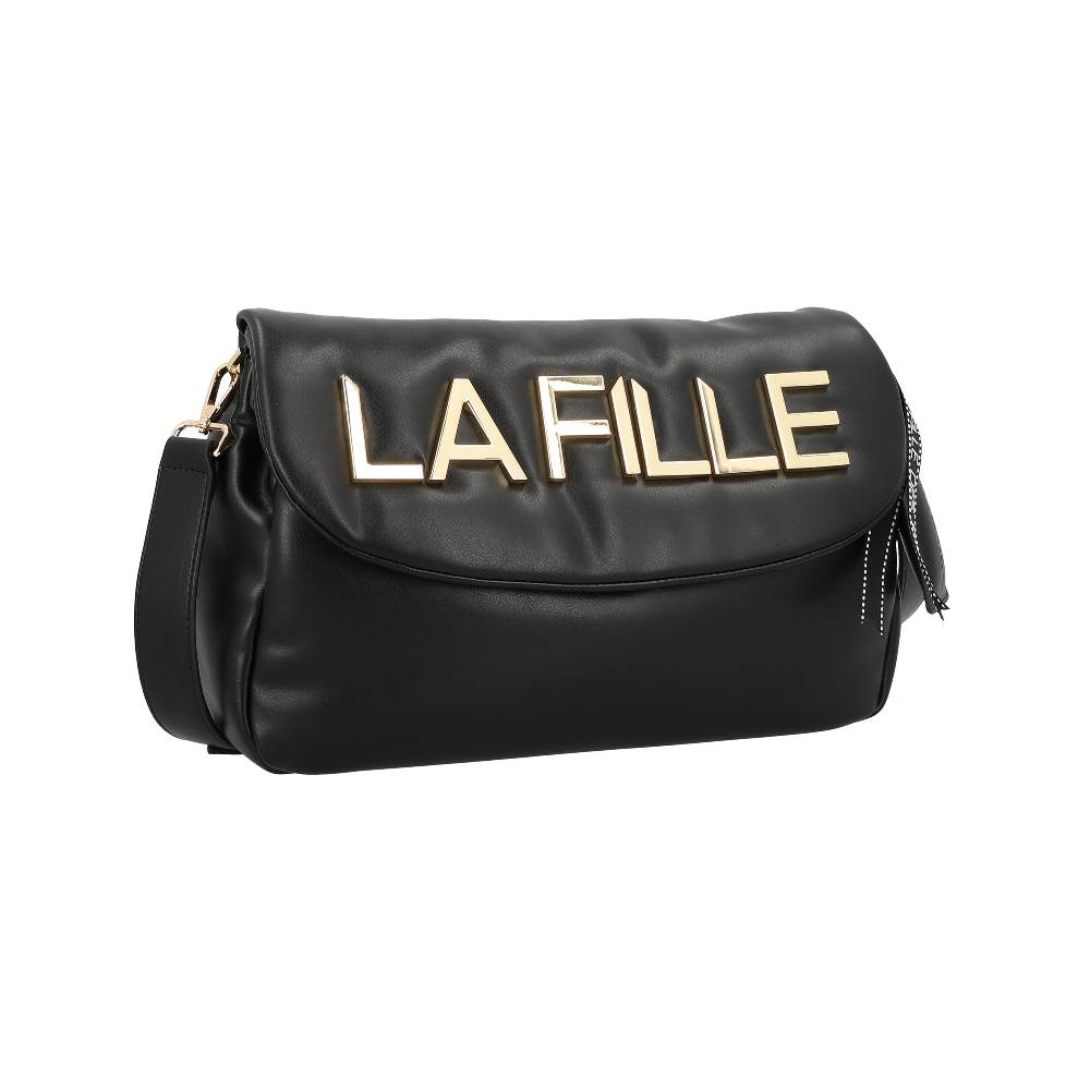 L.Pucci Odette Metal Logo Line Black Offerte esclusive