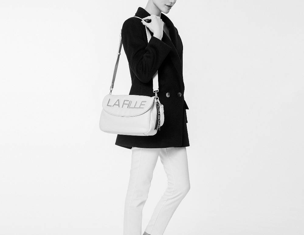 L.Pucci Odette Metal Logo Line Black Offerte esclusive