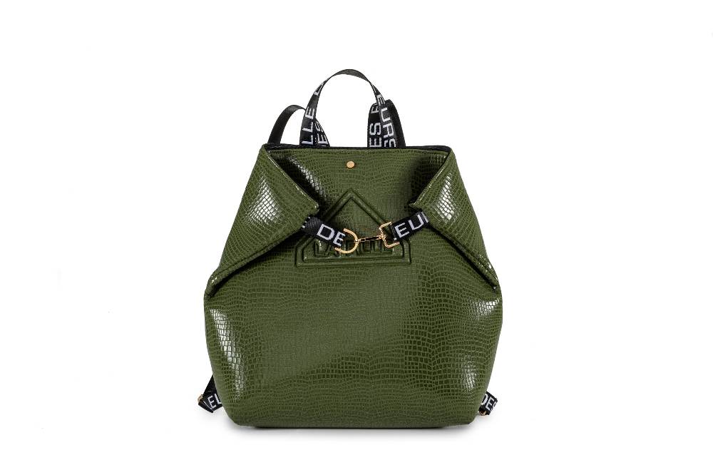 L.Pucci Ambre Tekno Fabric Scale Green Prezzo basso