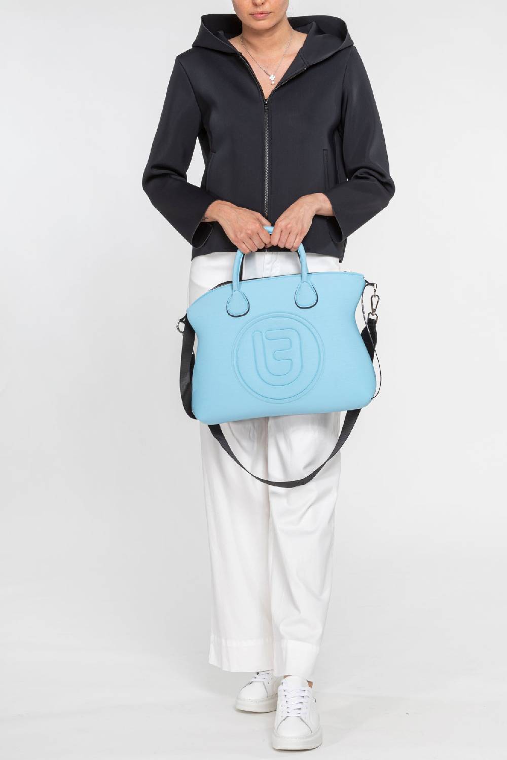 L.Pucci Pescara Tekno Fabric Black - Black Fino al 50% di sconto