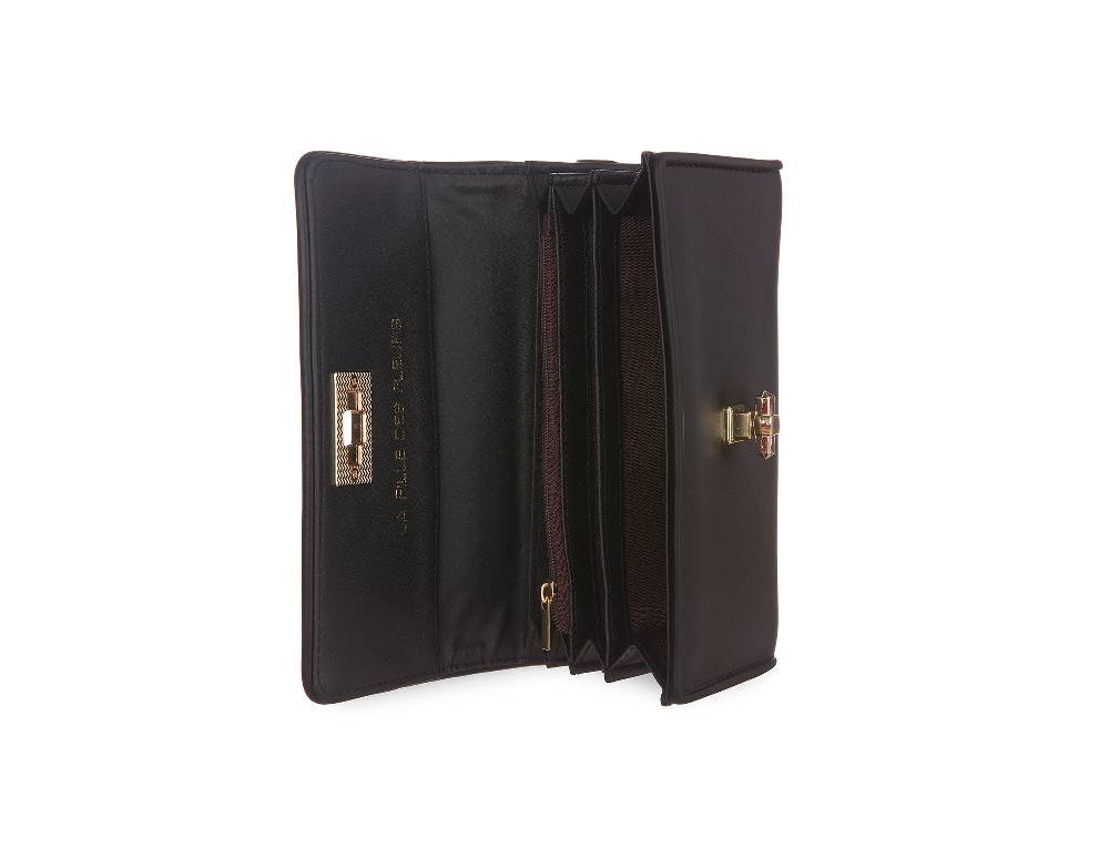 L.Pucci Trendy Black Easter Wallet Offerta speciale della fabbrica