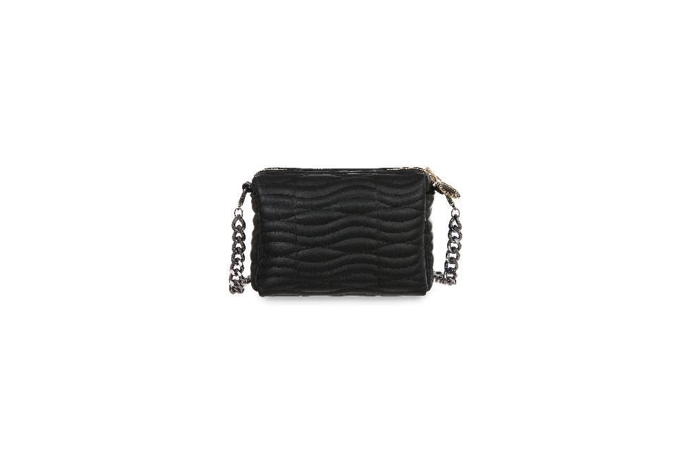 L.Pucci Carmen Small Quilted bicolor Black Vendita Economica