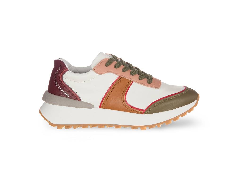 L.Pucci Missouri Leather White-Multi Spedizione gratuita