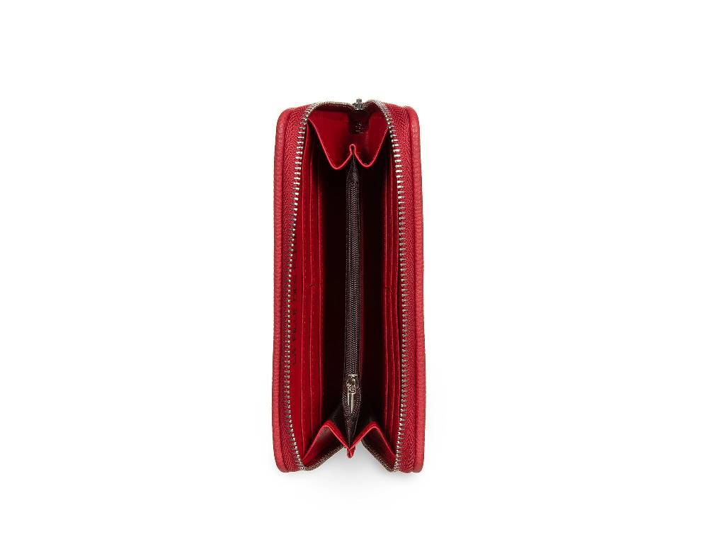 L.Pucci Placida Cervo Pomegranate wallet Offerta migliore