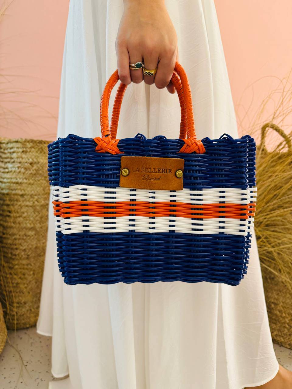 La Sellerie cesta CAPRI piccola Latest fashion