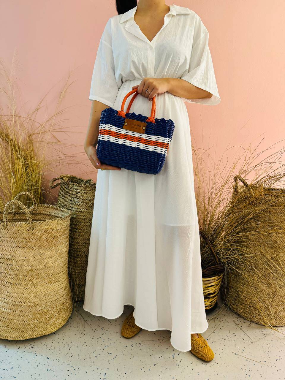 La Sellerie cesta CAPRI piccola Latest fashion