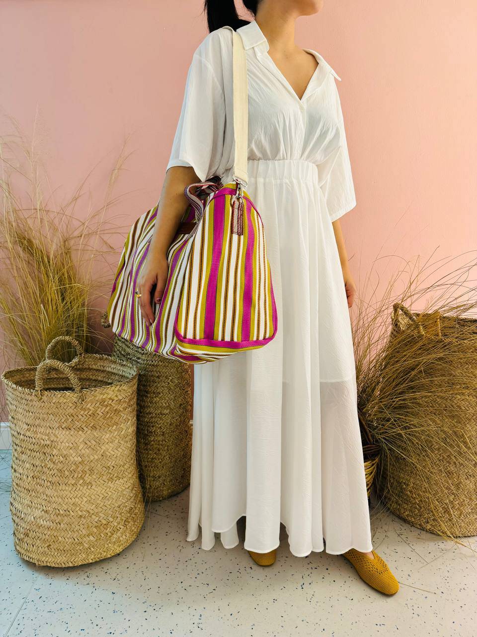 La Sellerie borsone TULUM fucsia Soddisfazione Garantita