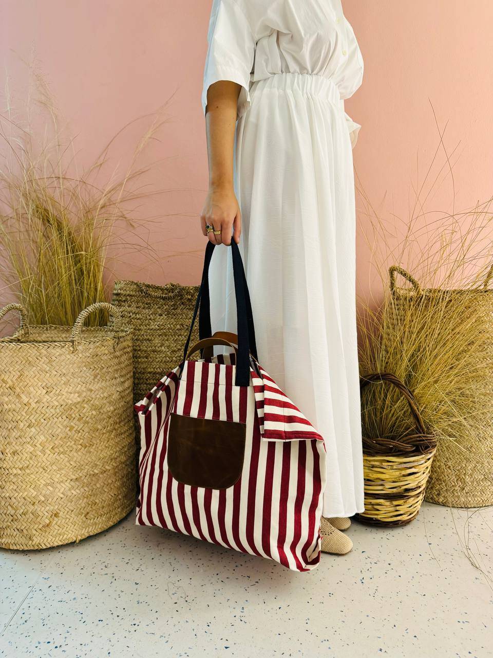 La Sellerie MARINA BAG rossa 2024 Convenienza