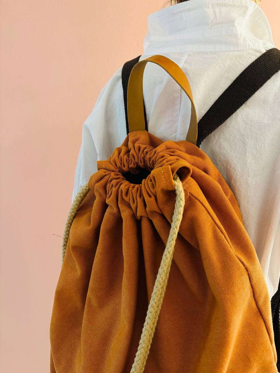La Sellerie COUNTRY backpack orange Novità