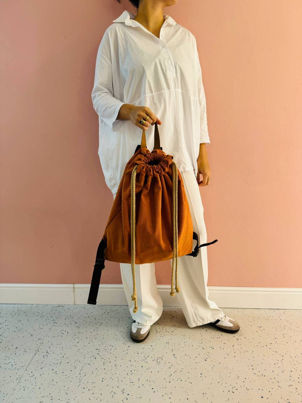 La Sellerie COUNTRY backpack orange Novità