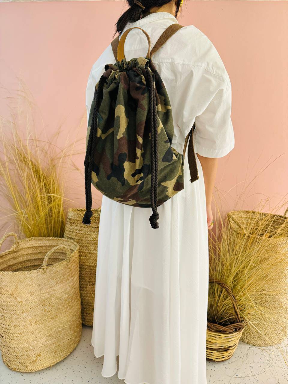 La Sellerie COUNTRY backpack military Outlet