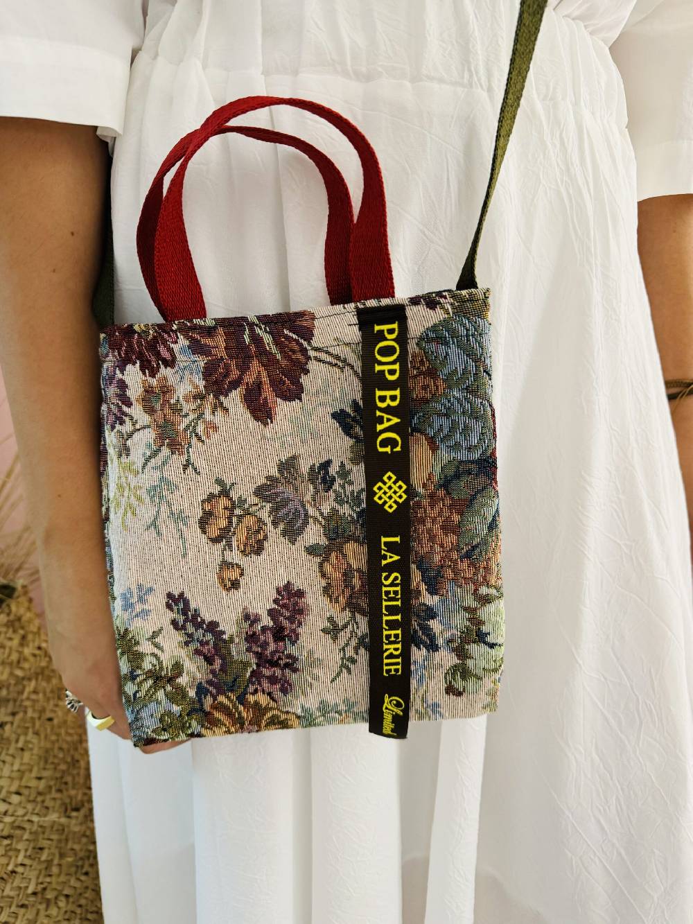 La Sellerie Micro POP BAG Salotto di Nonna Vendita Economica