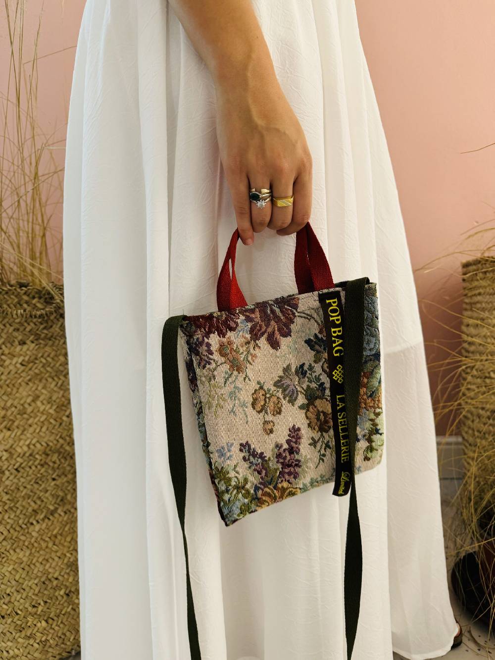 La Sellerie Micro POP BAG Salotto di Nonna Vendita Economica