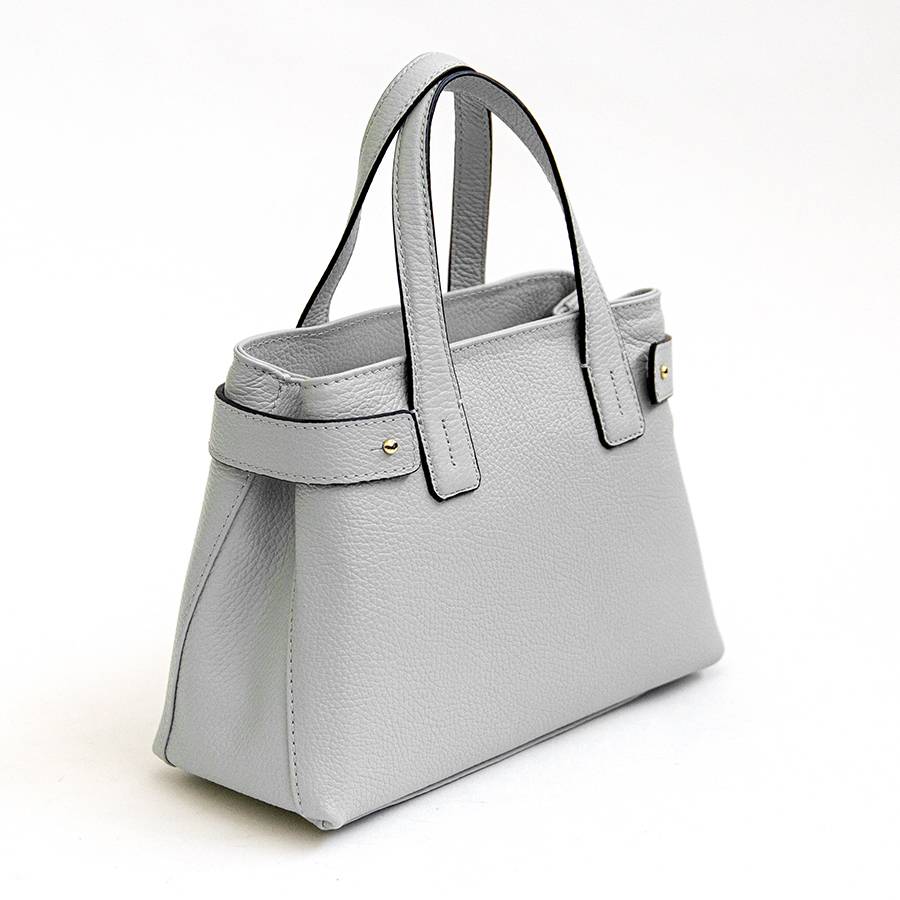 Laura Di Maggio BERRY – Bauletto in pelle ghiaccio Consegna Veloce