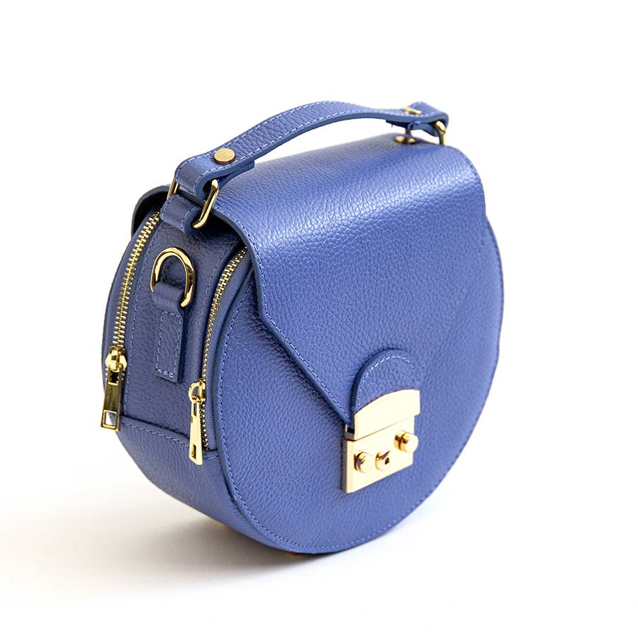 Laura Di Maggio CIRCLE – Borsa tonda in pelle glicine Convenienza
