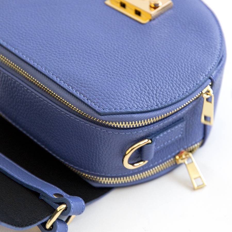 Laura Di Maggio CIRCLE – Borsa tonda in pelle glicine Convenienza