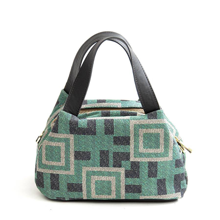 Laura Di Maggio FANTASY – Bauletto in camoscio stampato tiffany Sconto
