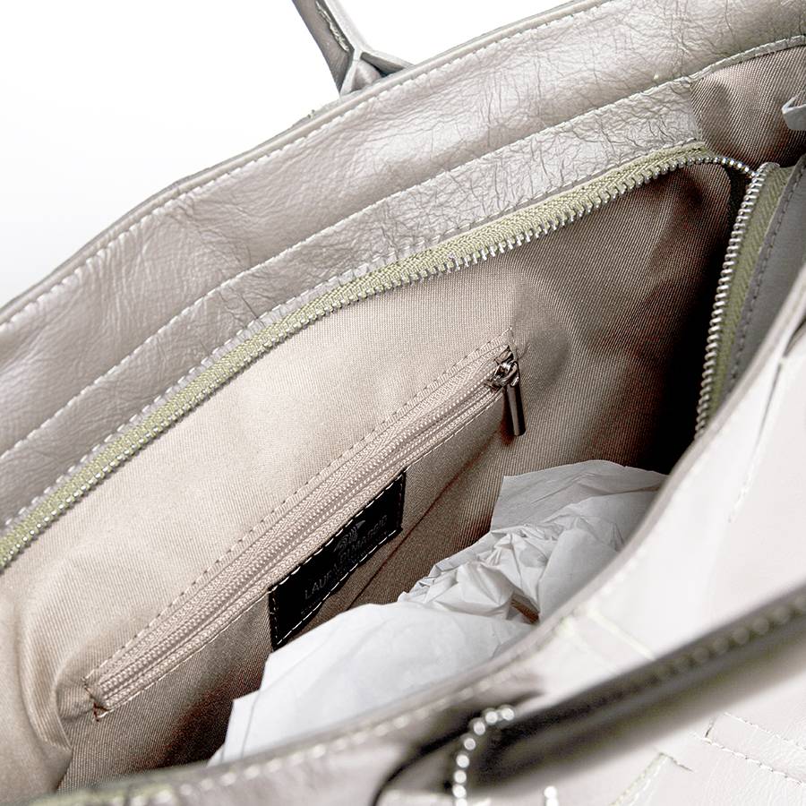 Laura Di Maggio UMA – Tote bag in pelle nappa tortora Offerte