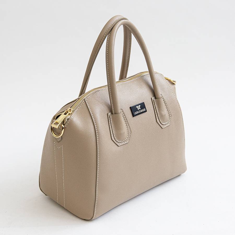 Laura Di Maggio ZAIRA – bauletto in palmellato beige Moda