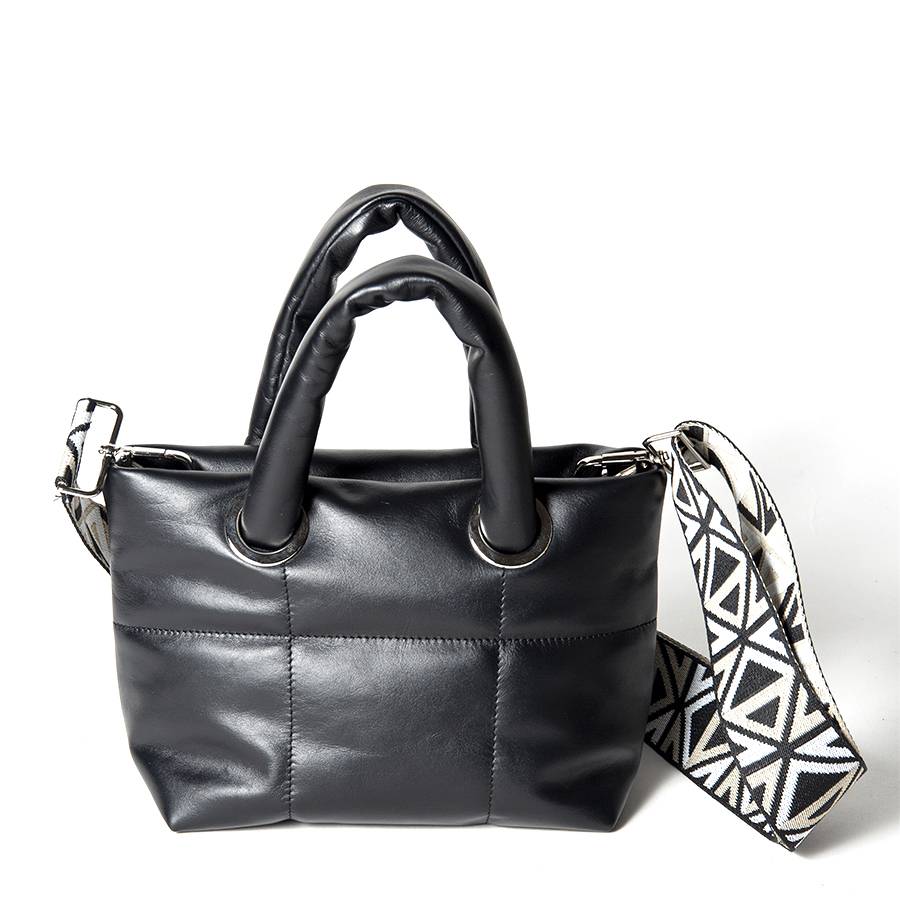 Laura Di Maggio GIOY – Tote bag in nappa trapuntata nera Affare Del Giorno