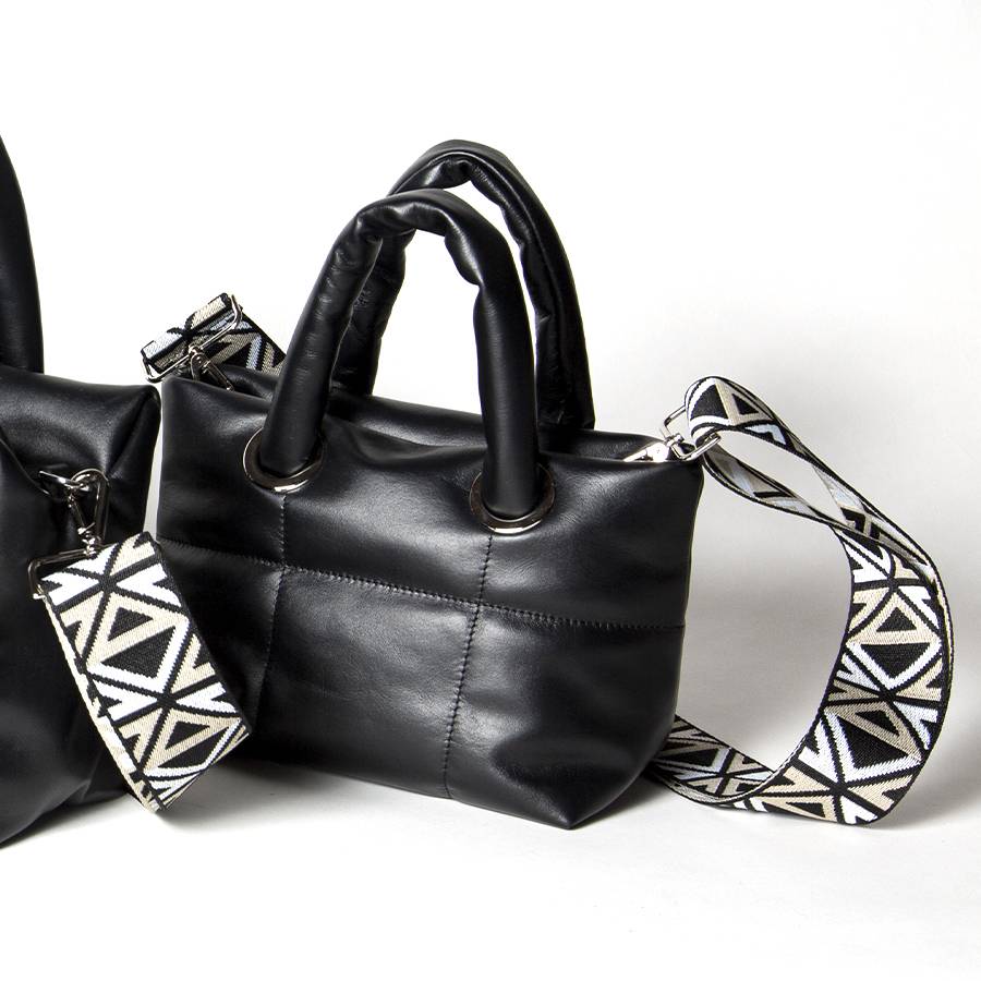 Laura Di Maggio GIOY – Tote bag in nappa trapuntata nera Affare Del Giorno