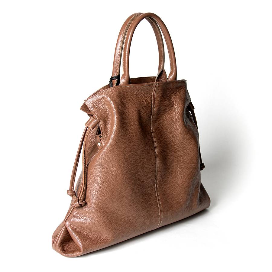 Laura Di Maggio GLORIA – borsa a sacco in pelle cuoio Offerta