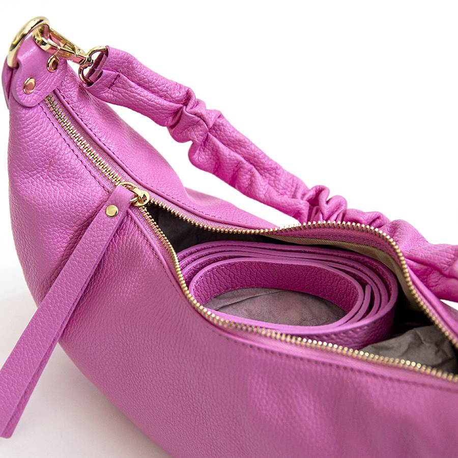 Laura Di Maggio SUSAN – Baguette in pelle rosa Negozio