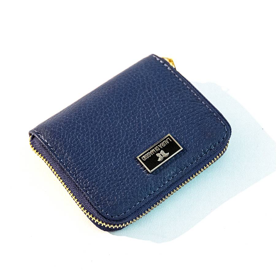 Laura Di Maggio PORTAFOGLIO Mini in pelle blu Acquista Ora
