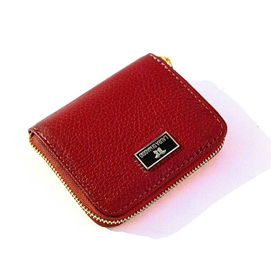 Laura Di Maggio PORTAFOGLIO Mini in pelle rosso Promozione Limitata