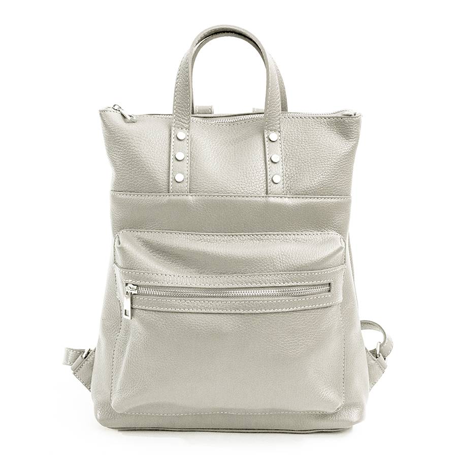 Laura Di Maggio YALE – Zaino in pelle latte Pezzi Unici
