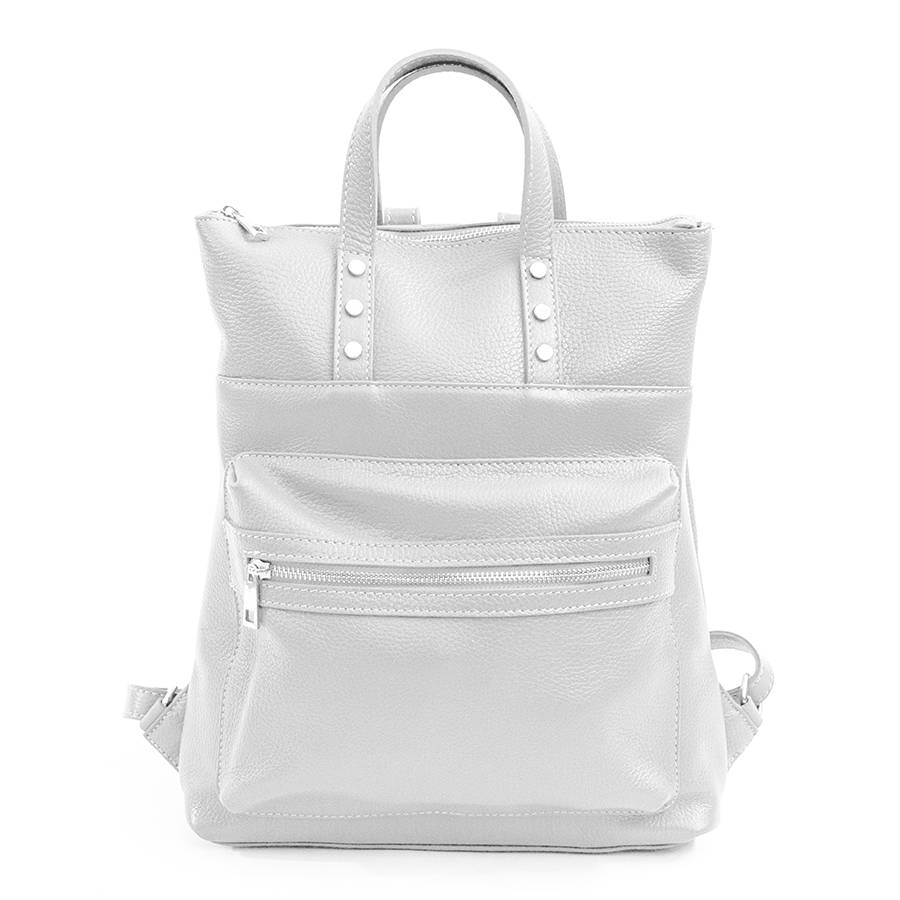 Laura Di Maggio YALE – Zaino in pelle bianco Soddisfazione Garantita