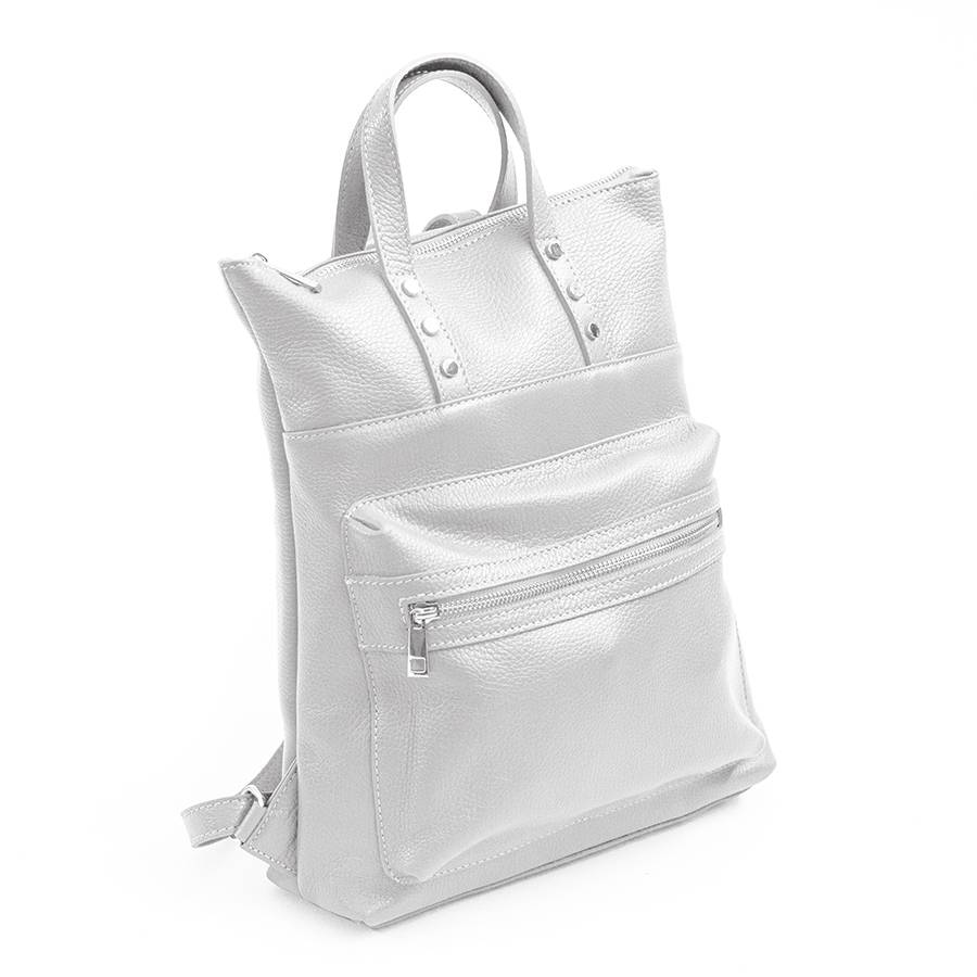 Laura Di Maggio YALE – Zaino in pelle bianco Soddisfazione Garantita