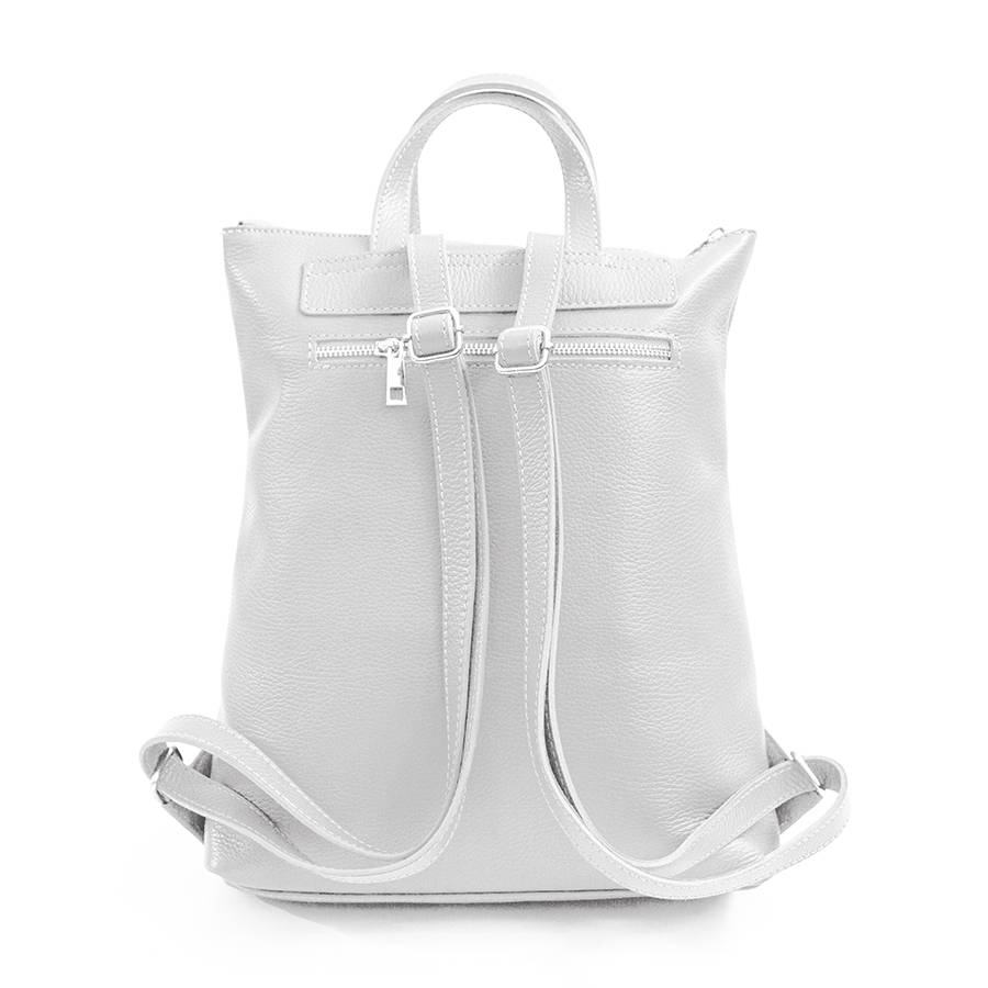 Laura Di Maggio YALE – Zaino in pelle bianco Soddisfazione Garantita