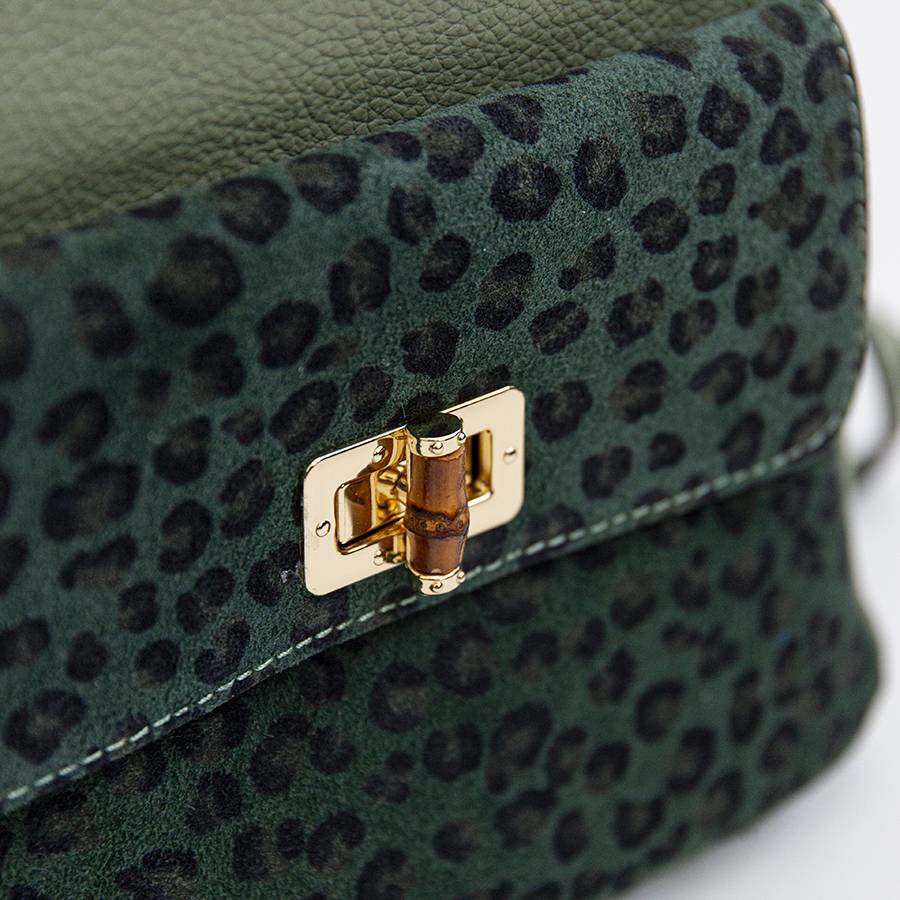 Laura Di Maggio NEMO – Zaino in pelle verde salvia Negozi Online