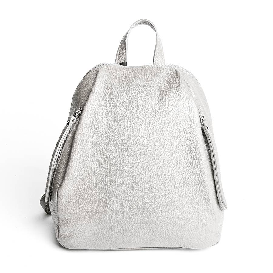 Laura Di Maggio ZIP – zainetto in pelle dollaro latte Convenienza
