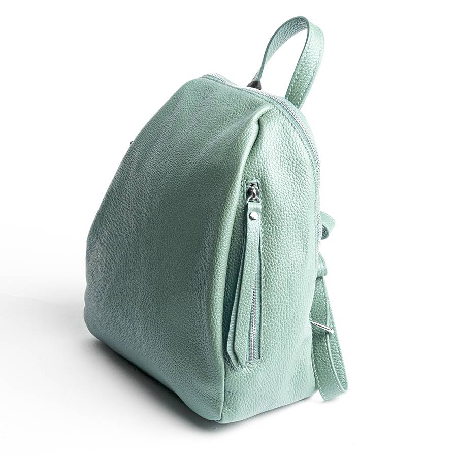 Laura Di Maggio ZIP – zainetto in pelle dollaro tiffany Novità