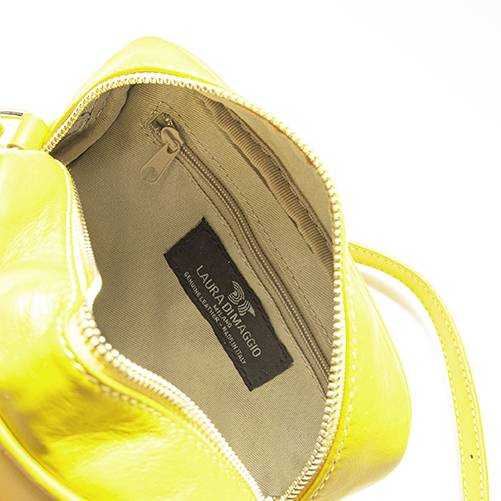 Laura Di Maggio COCCA – Borsa da Sera in Pelle Soft Trapuntato – Lime Vendite stagionali