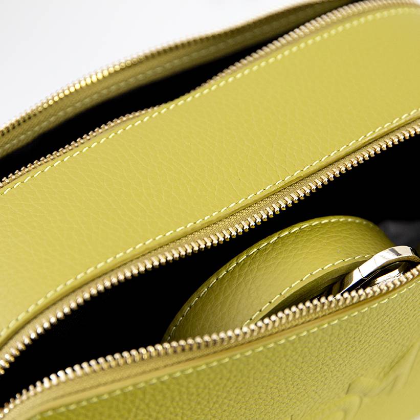 Laura Di Maggio LOIS – Saponetta in pelle dollaro stampata lime Offerta Pasqua