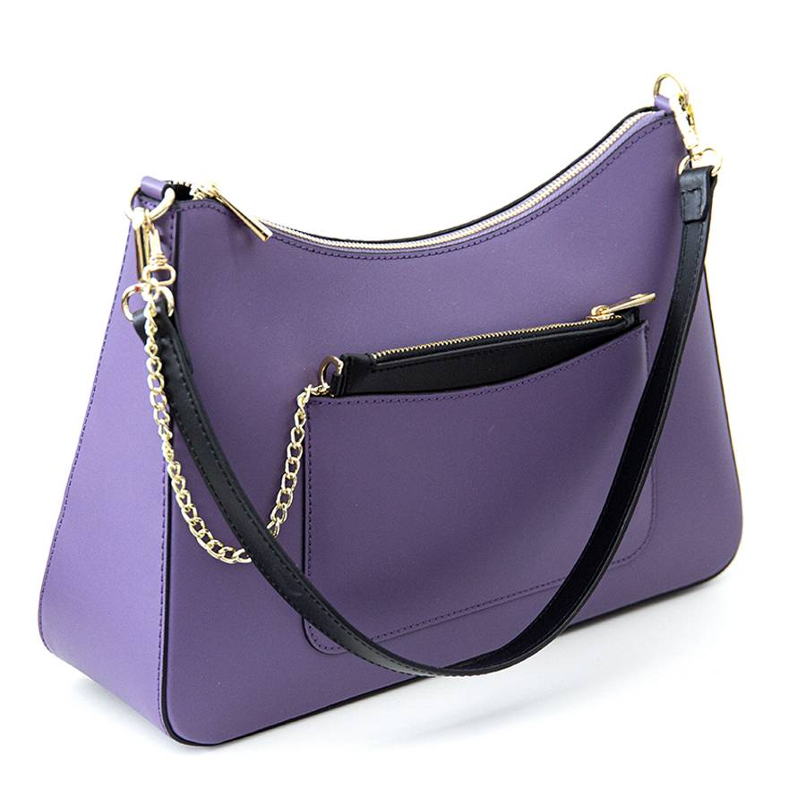 Laura Di Maggio LENA – Borsa a spalla in pelle elegant viola Offerta San Valentino