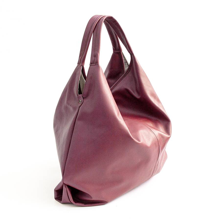 Laura Di Maggio ELSA – Sacca maxi in pelle nappa rosa malva Online Outlet