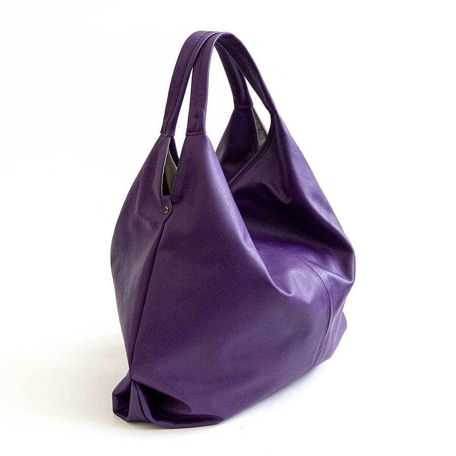 Laura Di Maggio ELSA – Sacca maxi in pelle nappa viola Offerta temporanea