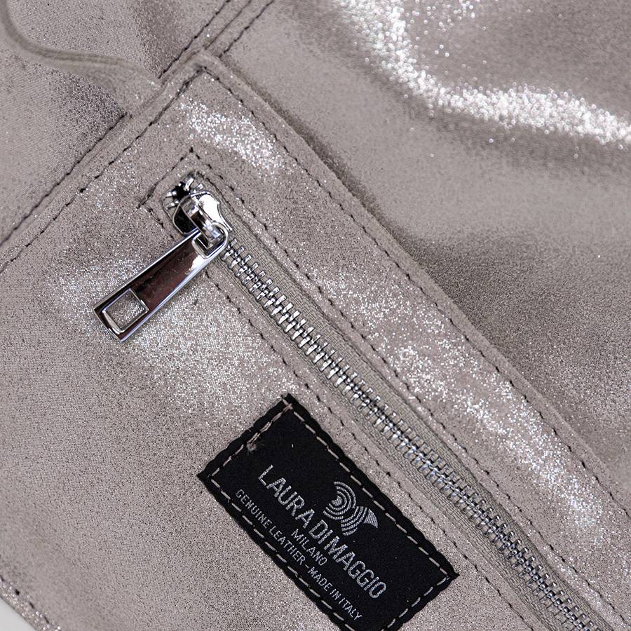 Laura Di Maggio GLIETTER – sacca in pelle glitter rosa Offerte stagionali
