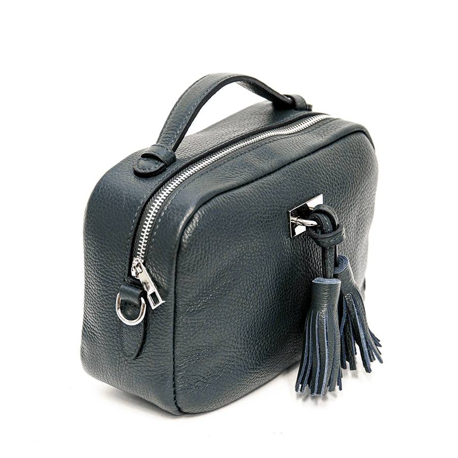 Laura Di Maggio SAIPH – borsa piccola in pelle dollaro blu Saldi