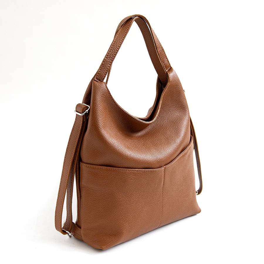 Laura Di Maggio MADRID – Zaino/borsa in pelle cuoio Prezzo di fabbrica