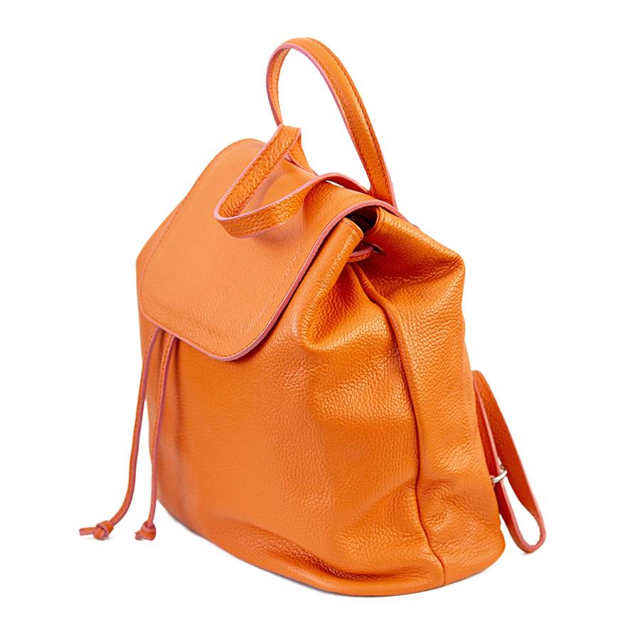 Laura Di Maggio LEIDA – Zaino in pelle dollaro arancio Comprare a buon mercato